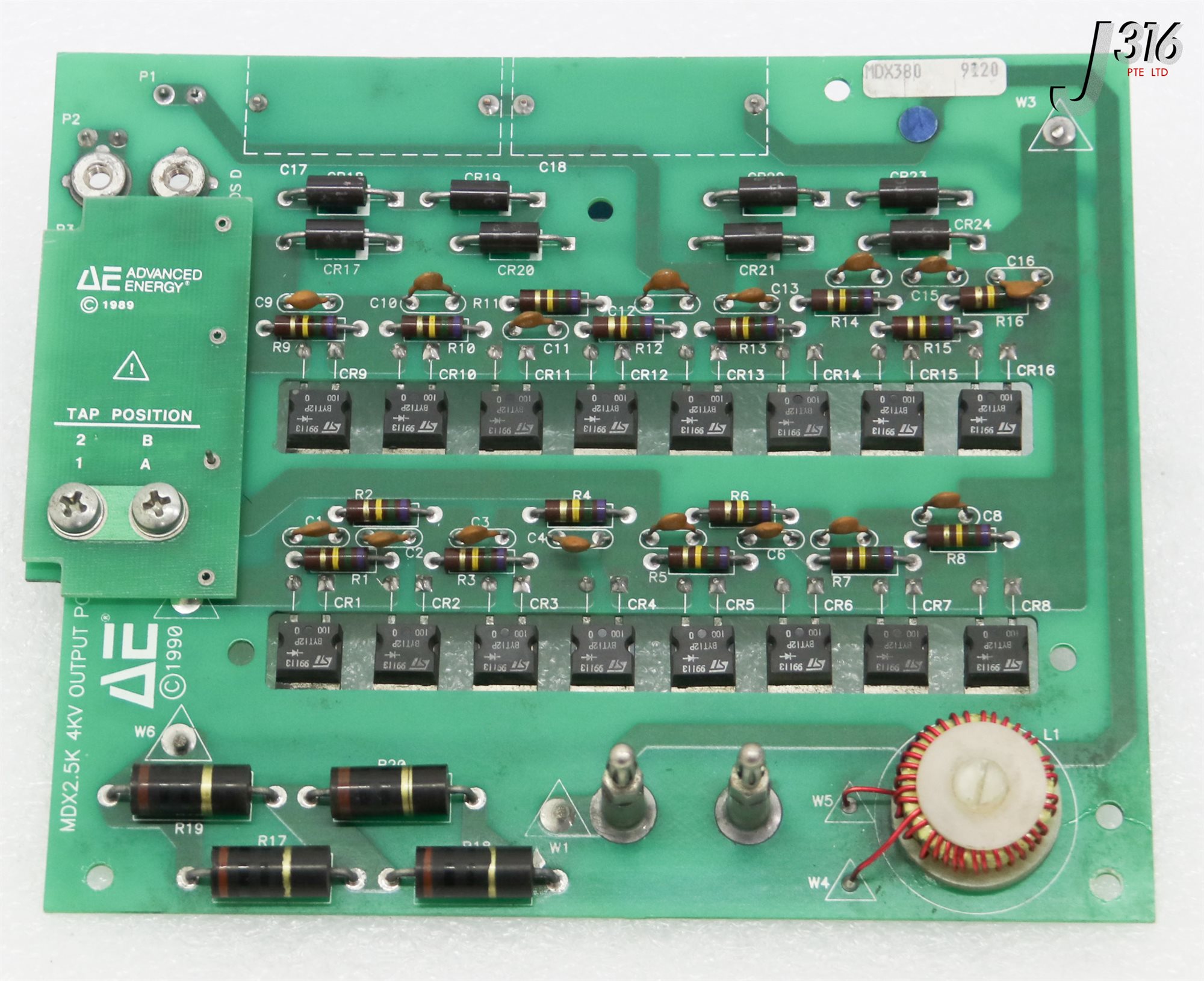 。 36755 ADVANCED ENERGY PCB, MDX2.5K 4KV OUTPUT, MDX380, 5252275-D